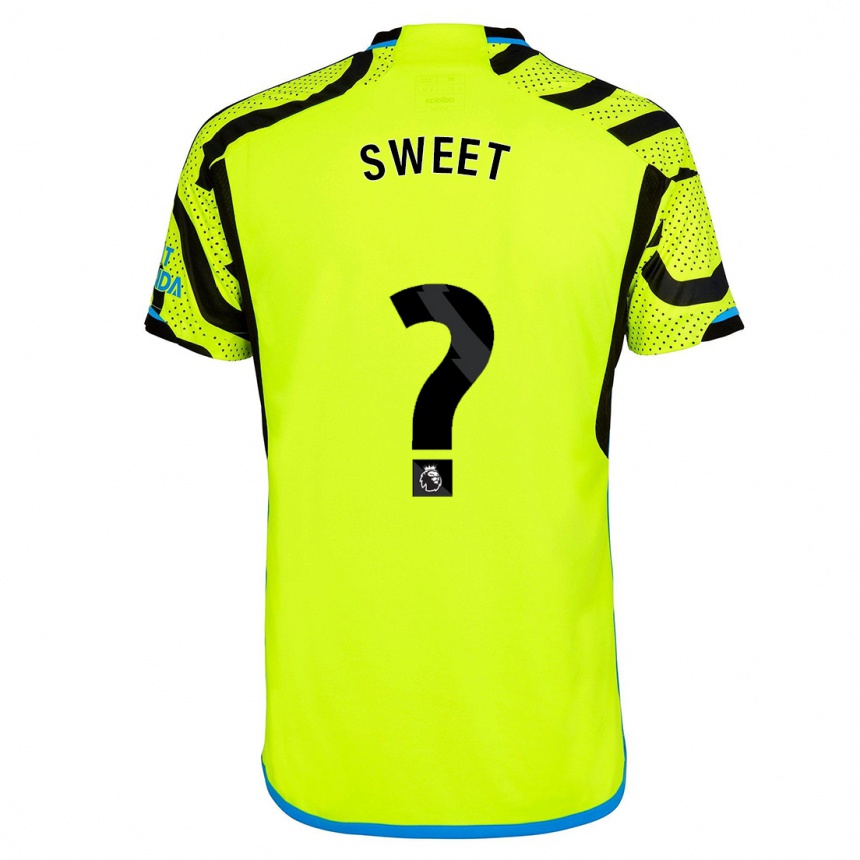 Niño Fútbol Camiseta Will Sweet #0 Amarillo 2ª Equipación 2023/24