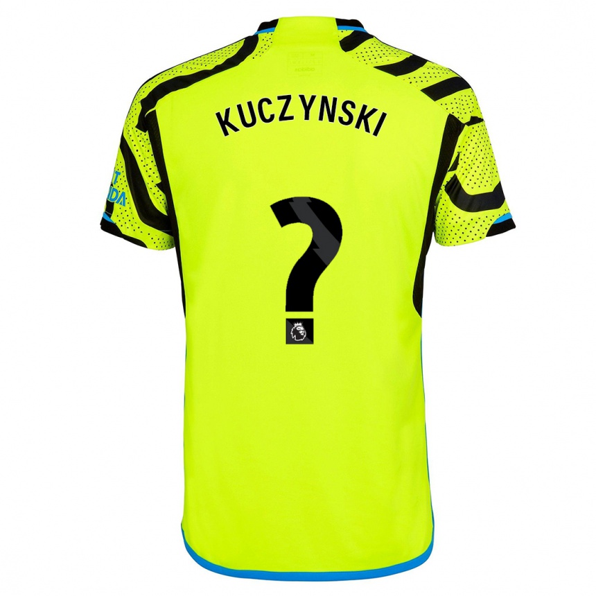 Niño Fútbol Camiseta Max Kuczynski #0 Amarillo 2ª Equipación 2023/24