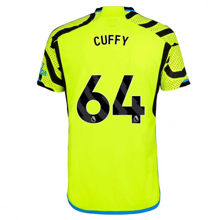 Niño Fútbol Camiseta Brooke Norton Cuffy #64 Amarillo 2ª Equipación 2023/24