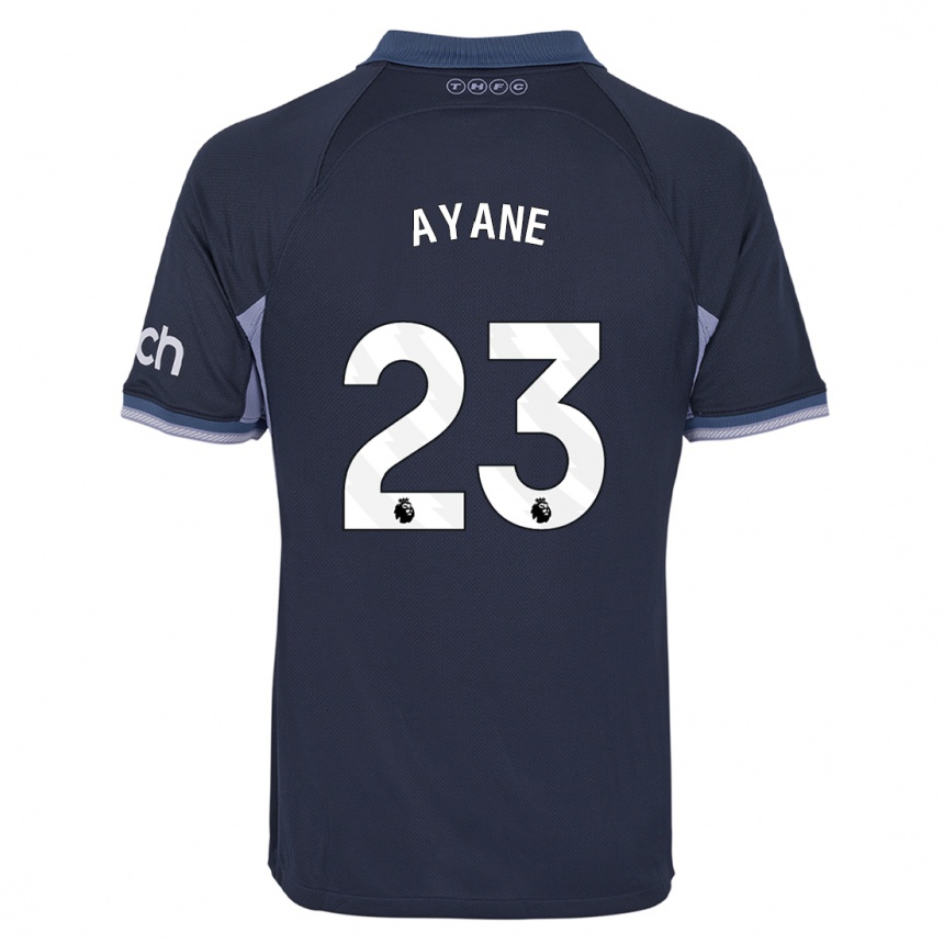 Niño Fútbol Camiseta Rosella Ayane #23 Azul Oscuro 2ª Equipación 2023/24