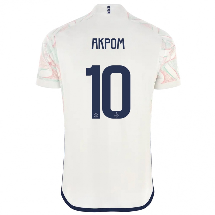 Niño Fútbol Camiseta Chuba Akpom #10 Blanco 2ª Equipación 2023/24