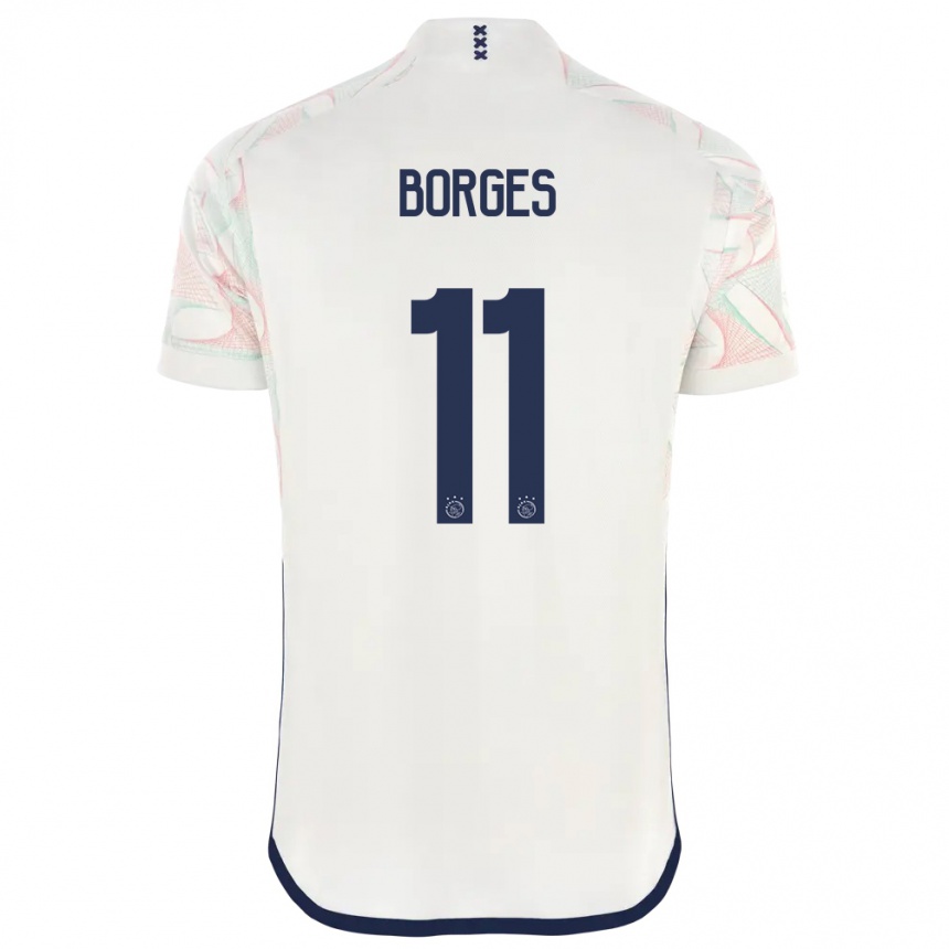 Niño Fútbol Camiseta Carlos Forbs #11 Blanco 2ª Equipación 2023/24