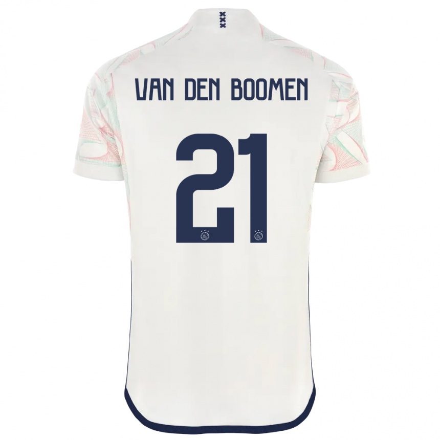 Niño Fútbol Camiseta Branco Van Den Boomen #21 Blanco 2ª Equipación 2023/24