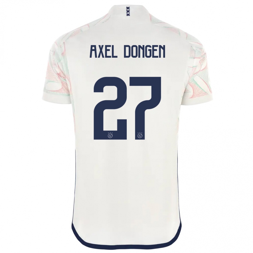 Niño Fútbol Camiseta Amourricho Van Axel Dongen #27 Blanco 2ª Equipación 2023/24