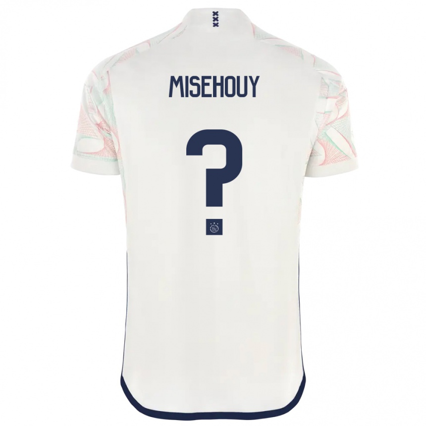 Niño Fútbol Camiseta Gabriel Misehouy #0 Blanco 2ª Equipación 2023/24