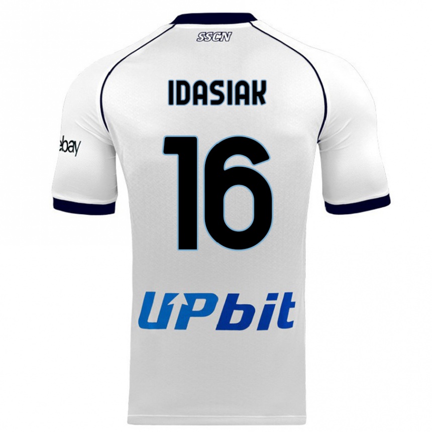 Niño Fútbol Camiseta Hubert Idasiak #16 Blanco 2ª Equipación 2023/24