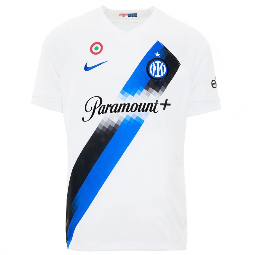 Niño Fútbol Camiseta Mattia Zanotti #2 Blanco 2ª Equipación 2023/24