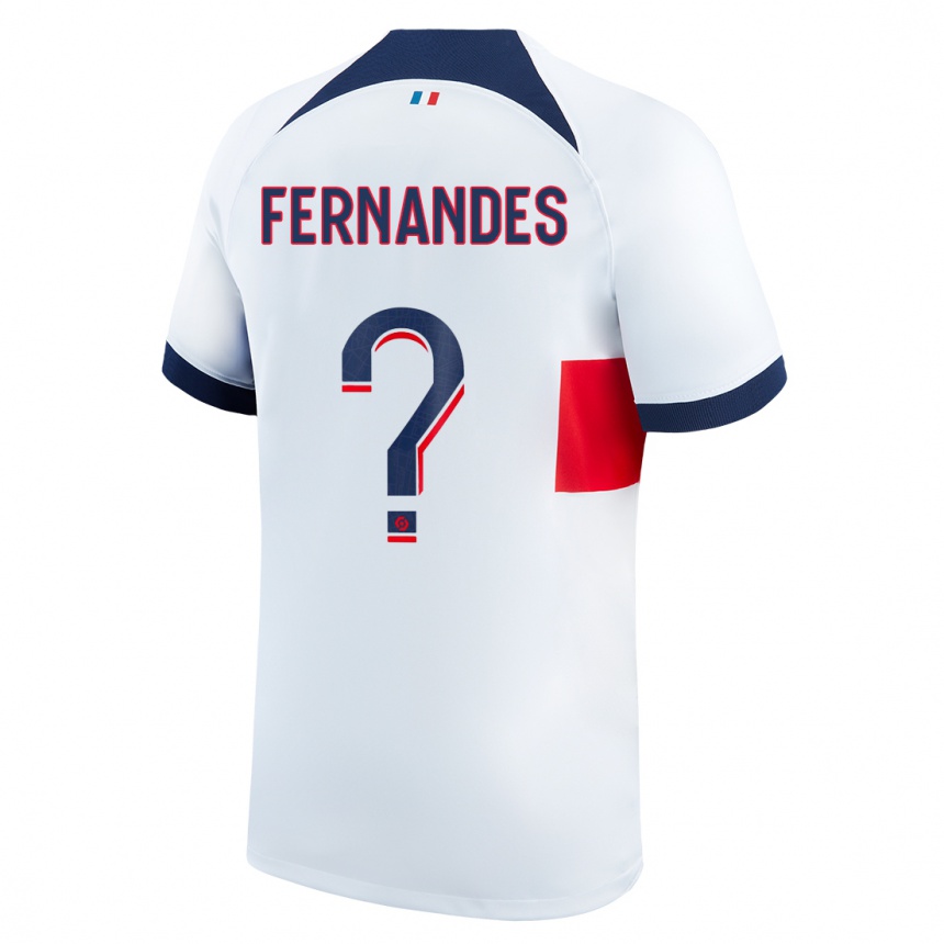 Niño Fútbol Camiseta Rafael Fernandes #0 Blanco 2ª Equipación 2023/24