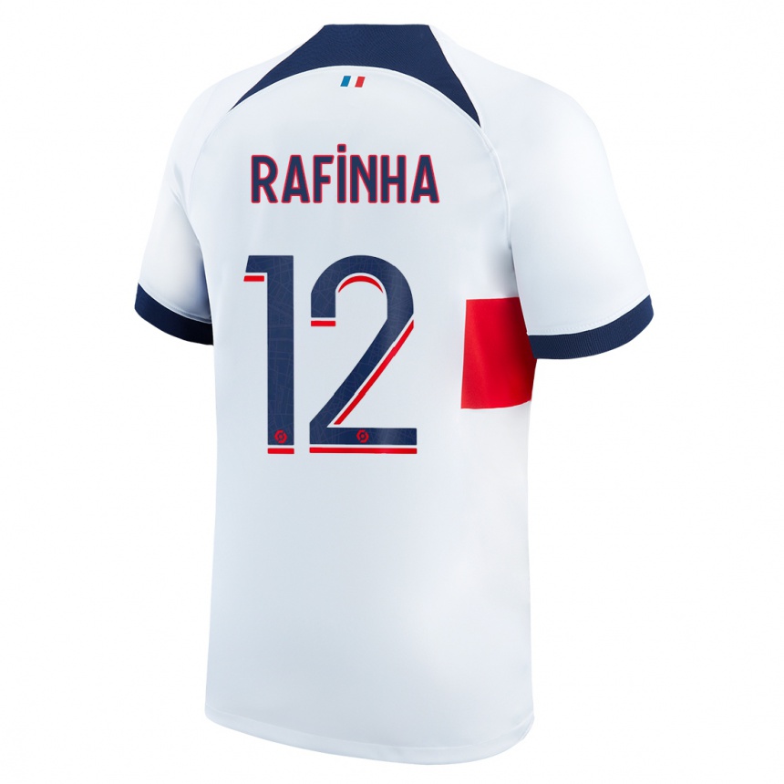 Niño Fútbol Camiseta Rafinha #12 Blanco 2ª Equipación 2023/24