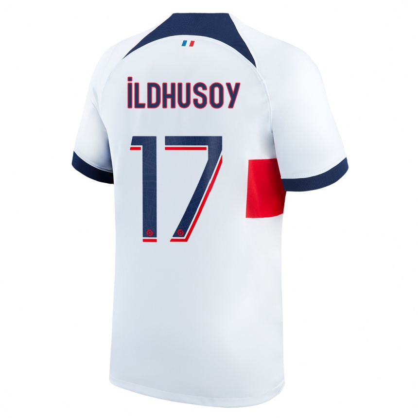 Niño Fútbol Camiseta Celin Bizet Ildhusoy #17 Blanco 2ª Equipación 2023/24