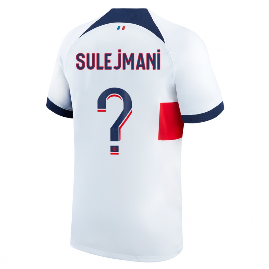 Niño Fútbol Camiseta Lora Sulejmani #0 Blanco 2ª Equipación 2023/24