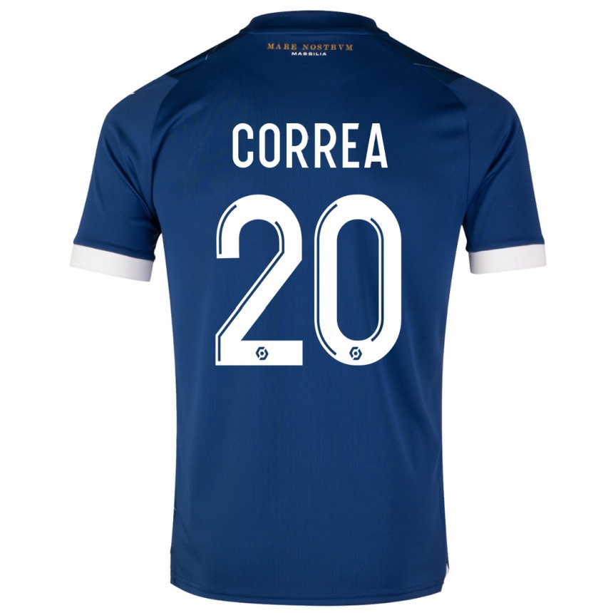 Niño Fútbol Camiseta Joaquin Correa #20 Azul Oscuro 2ª Equipación 2023/24