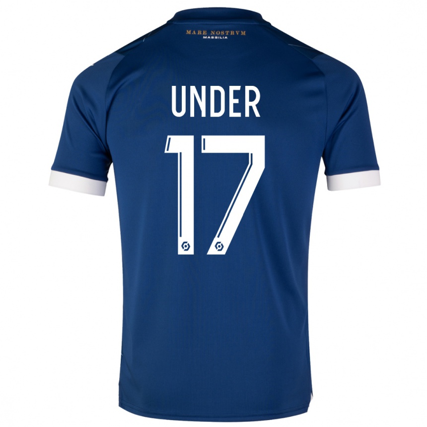 Niño Fútbol Camiseta Cengiz Under #17 Azul Oscuro 2ª Equipación 2023/24