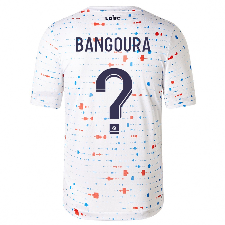 Niño Fútbol Camiseta Abdoulaye Zakha Bangoura #0 Blanco 2ª Equipación 2023/24