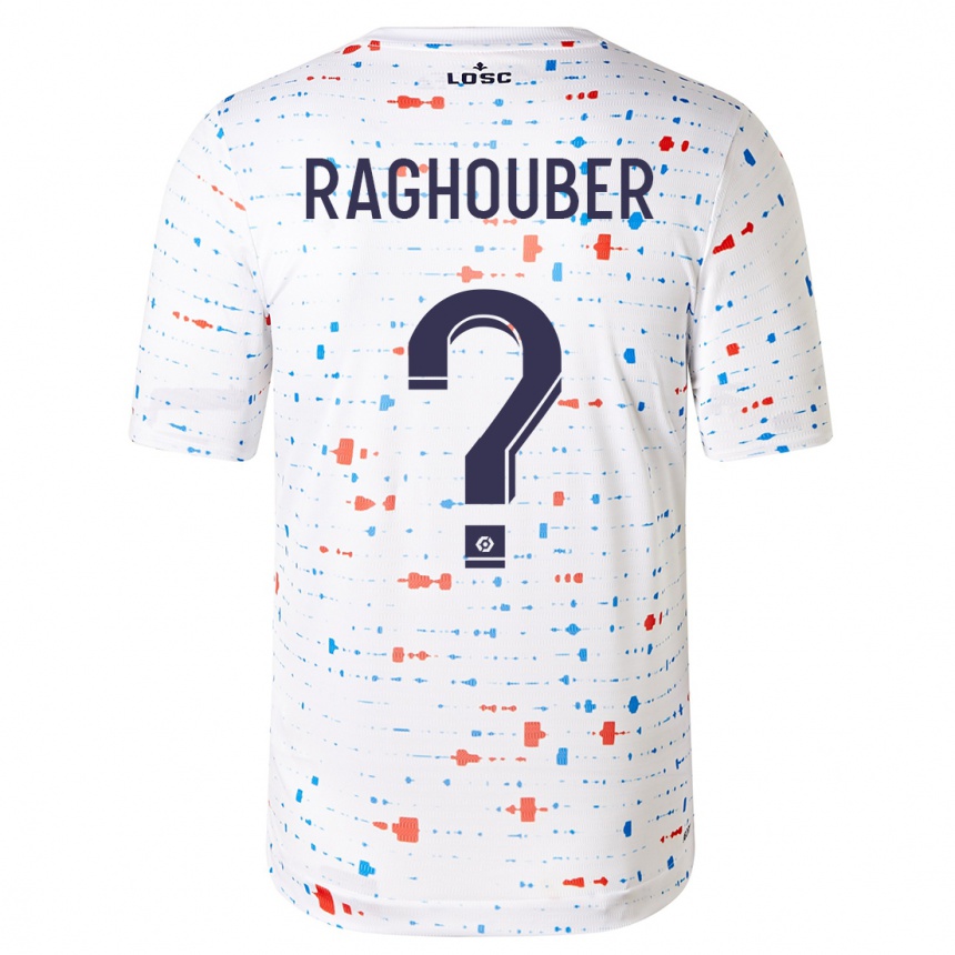 Niño Fútbol Camiseta Ugo Raghouber #0 Blanco 2ª Equipación 2023/24