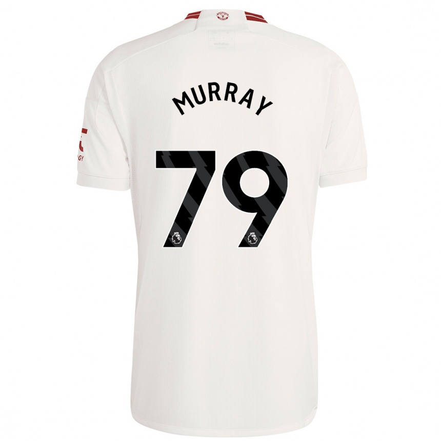 Niño Fútbol Camiseta Sam Murray #79 Blanco Equipación Tercera 2023/24