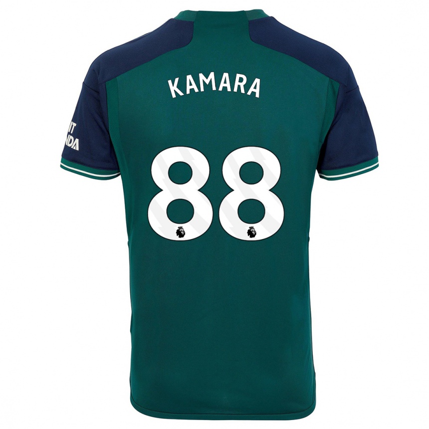 Niño Fútbol Camiseta Osman Kamara #88 Verde Equipación Tercera 2023/24