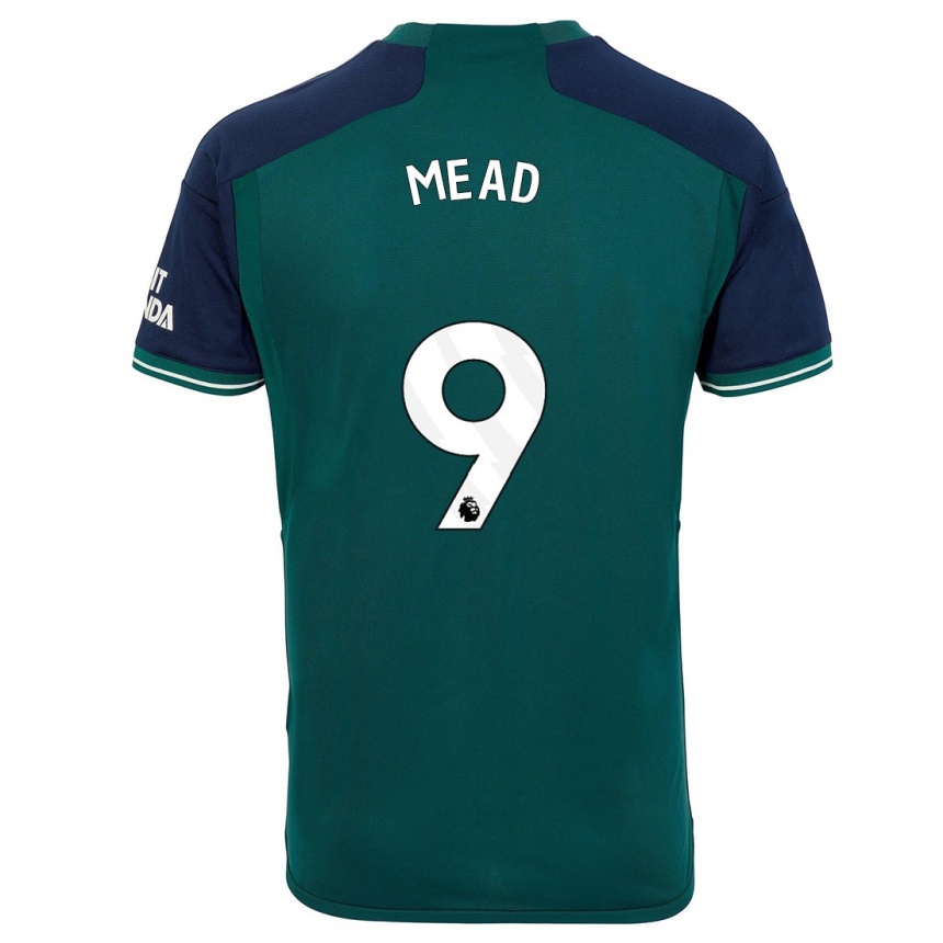 Niño Fútbol Camiseta Beth Mead #9 Verde Equipación Tercera 2023/24