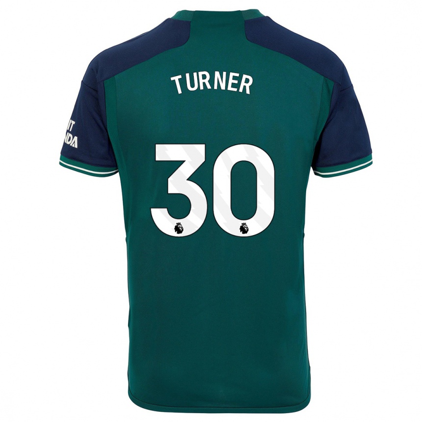 Niño Fútbol Camiseta Matt Turner #30 Verde Equipación Tercera 2023/24