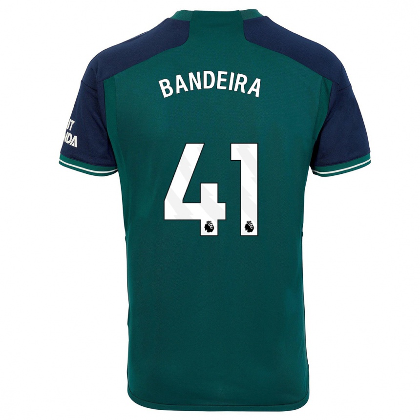 Niño Fútbol Camiseta Mauro Bandeira #41 Verde Equipación Tercera 2023/24