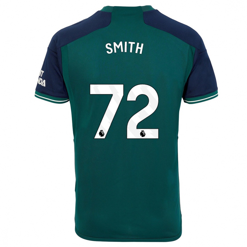 Niño Fútbol Camiseta Matt Smith #72 Verde Equipación Tercera 2023/24