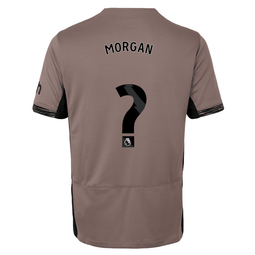 Niño Fútbol Camiseta Kieran Morgan #0 Beige Obscuro Equipación Tercera 2023/24