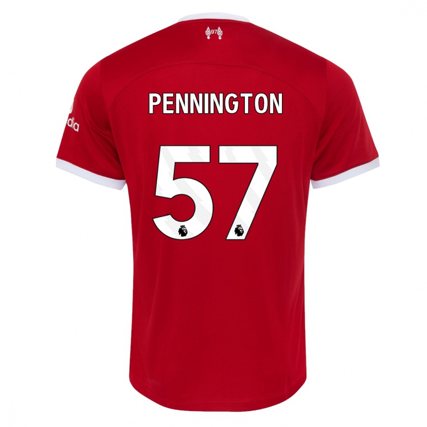 Hombre Fútbol Camiseta Cody Pennington #57 Rojo 1ª Equipación 2023/24