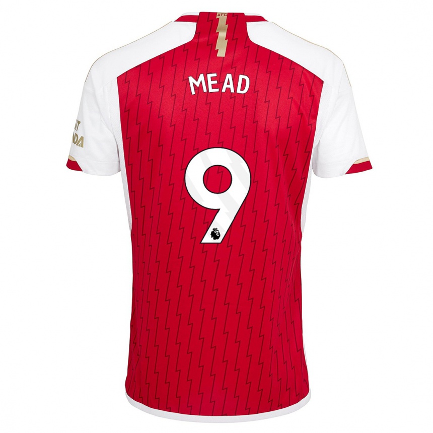 Hombre Fútbol Camiseta Beth Mead #9 Rojo 1ª Equipación 2023/24