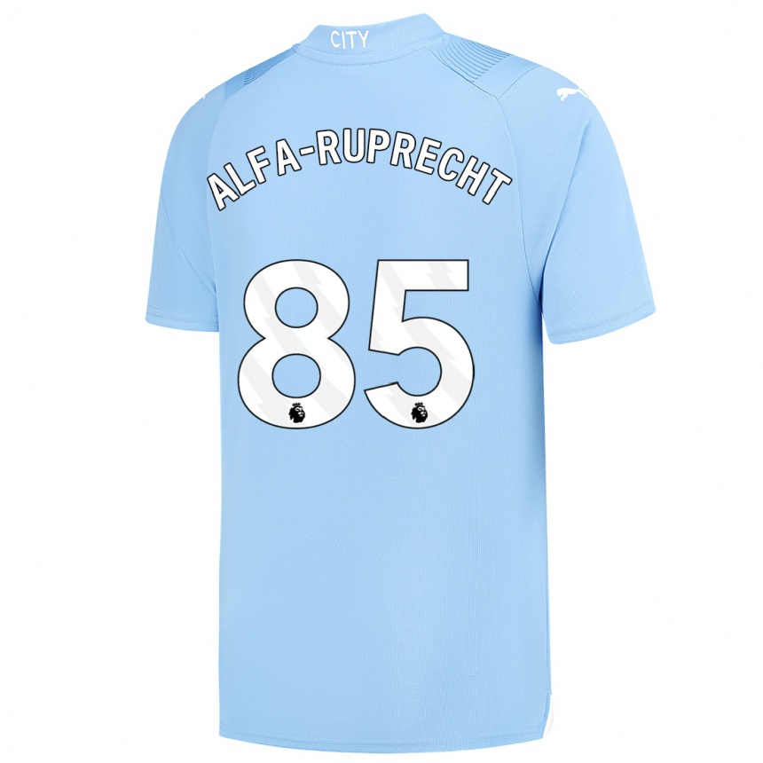 Hombre Fútbol Camiseta Farid Alfa-Ruprecht #85 Azul Claro 1ª Equipación 2023/24