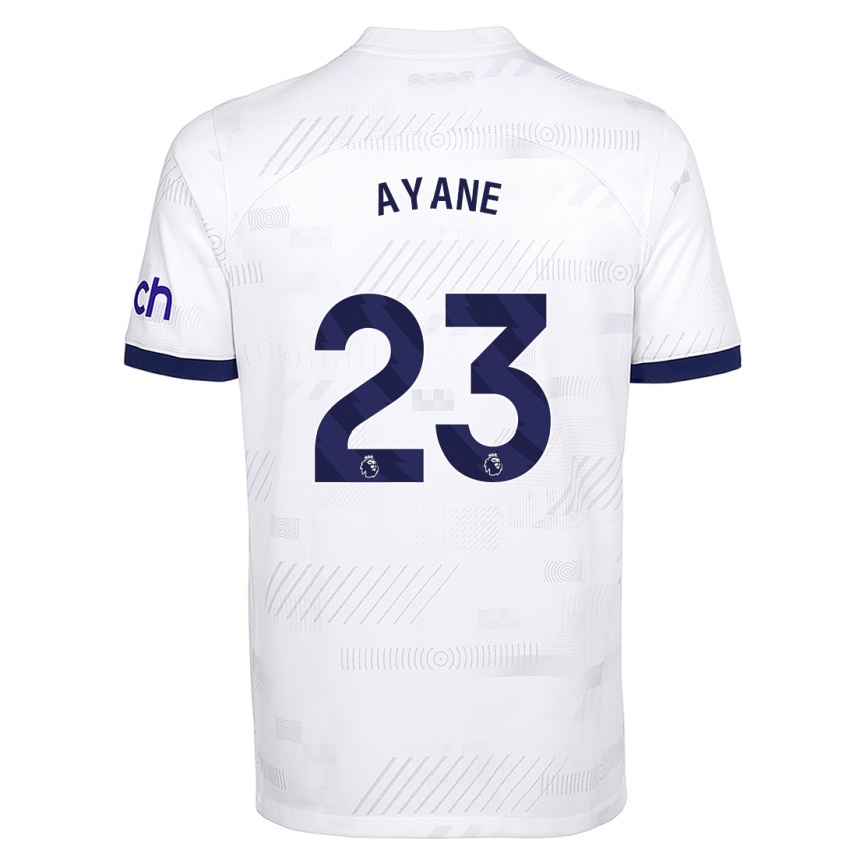 Hombre Fútbol Camiseta Rosella Ayane #23 Blanco 1ª Equipación 2023/24