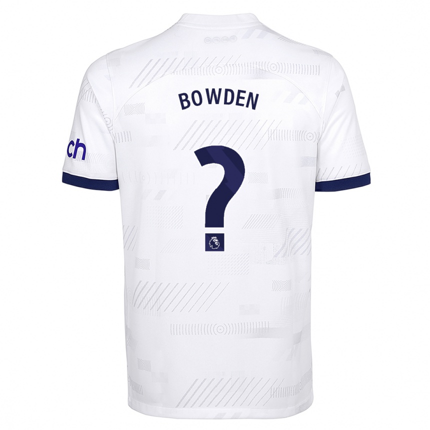 Hombre Fútbol Camiseta Jamie Bowden #0 Blanco 1ª Equipación 2023/24