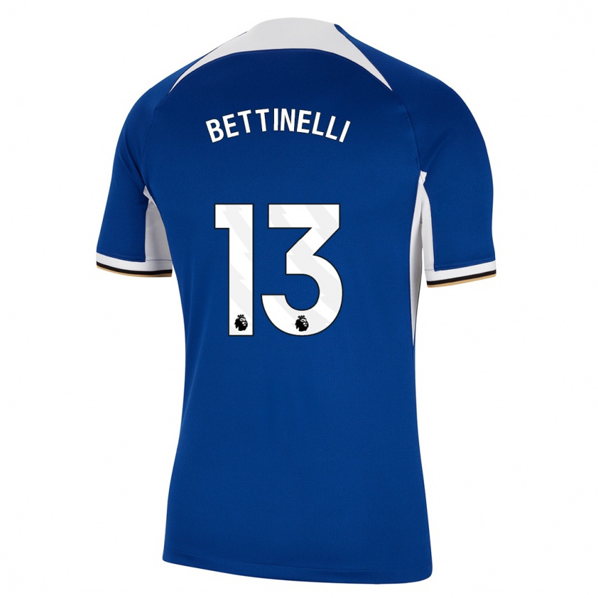 Hombre Fútbol Camiseta Marcus Bettinelli #13 Azul 1ª Equipación 2023/24