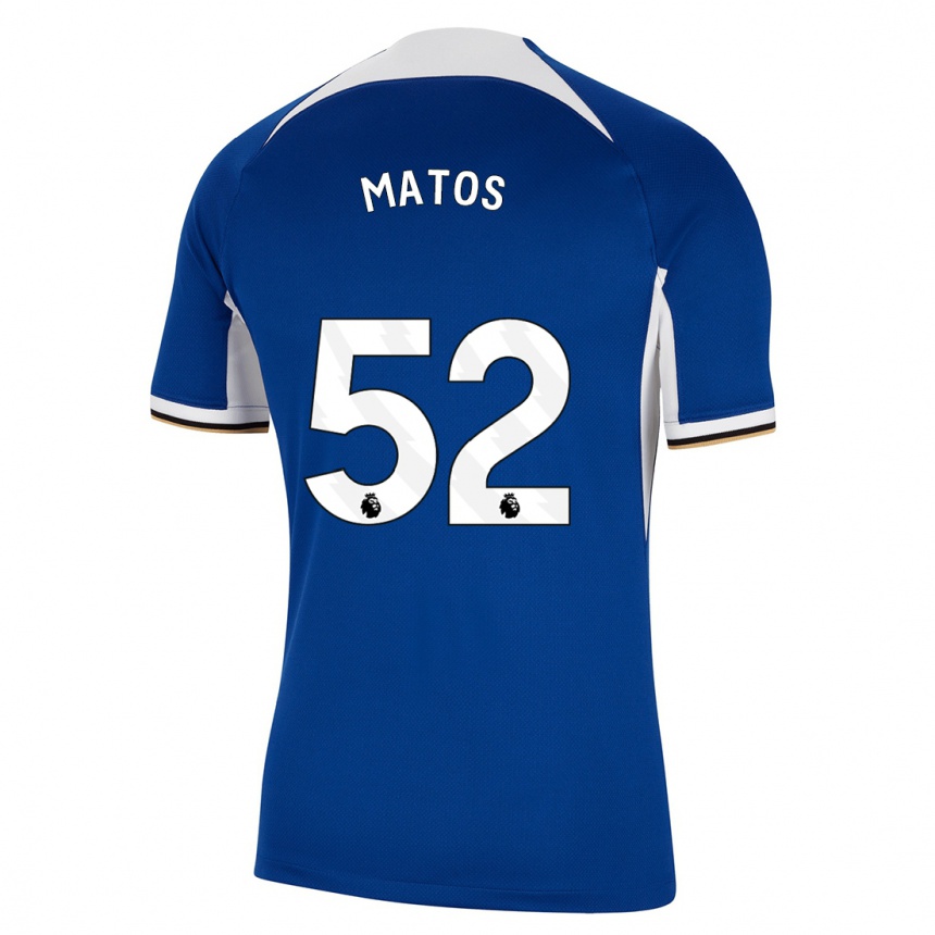 Hombre Fútbol Camiseta Alex Matos #52 Azul 1ª Equipación 2023/24