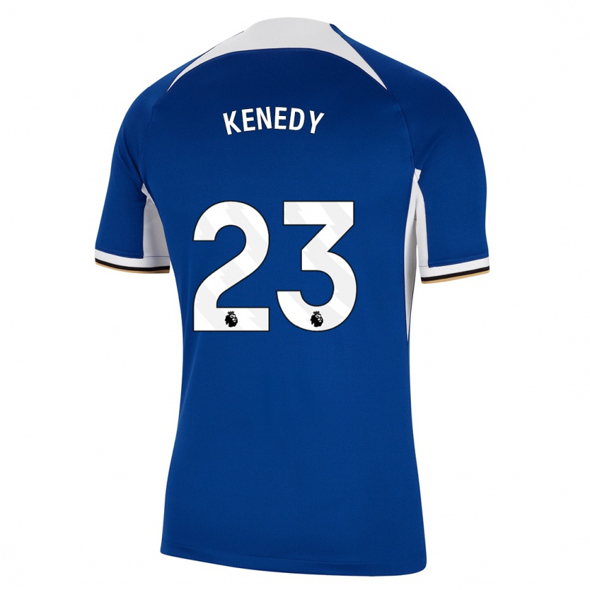 Hombre Fútbol Camiseta Robert Kenedy #23 Azul 1ª Equipación 2023/24