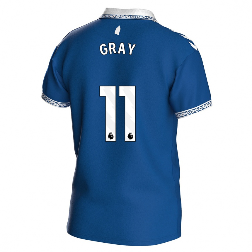 Hombre Fútbol Camiseta Demarai Gray #11 Azul Real 1ª Equipación 2023/24