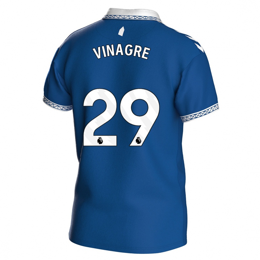 Hombre Fútbol Camiseta Ruben Vinagre #29 Azul Real 1ª Equipación 2023/24