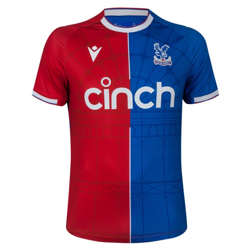 Hombre Fútbol Camiseta Christian Benteke #20 Rojo Azul 1ª Equipación 2023/24