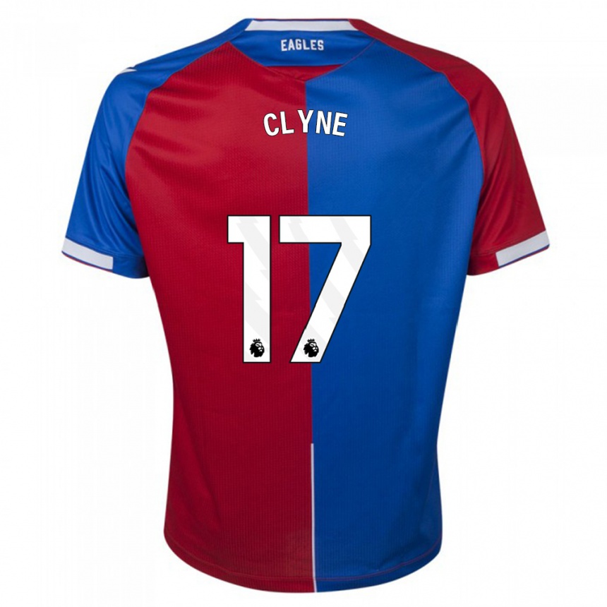 Hombre Fútbol Camiseta Nathaniel Clyne #17 Rojo Azul 1ª Equipación 2023/24