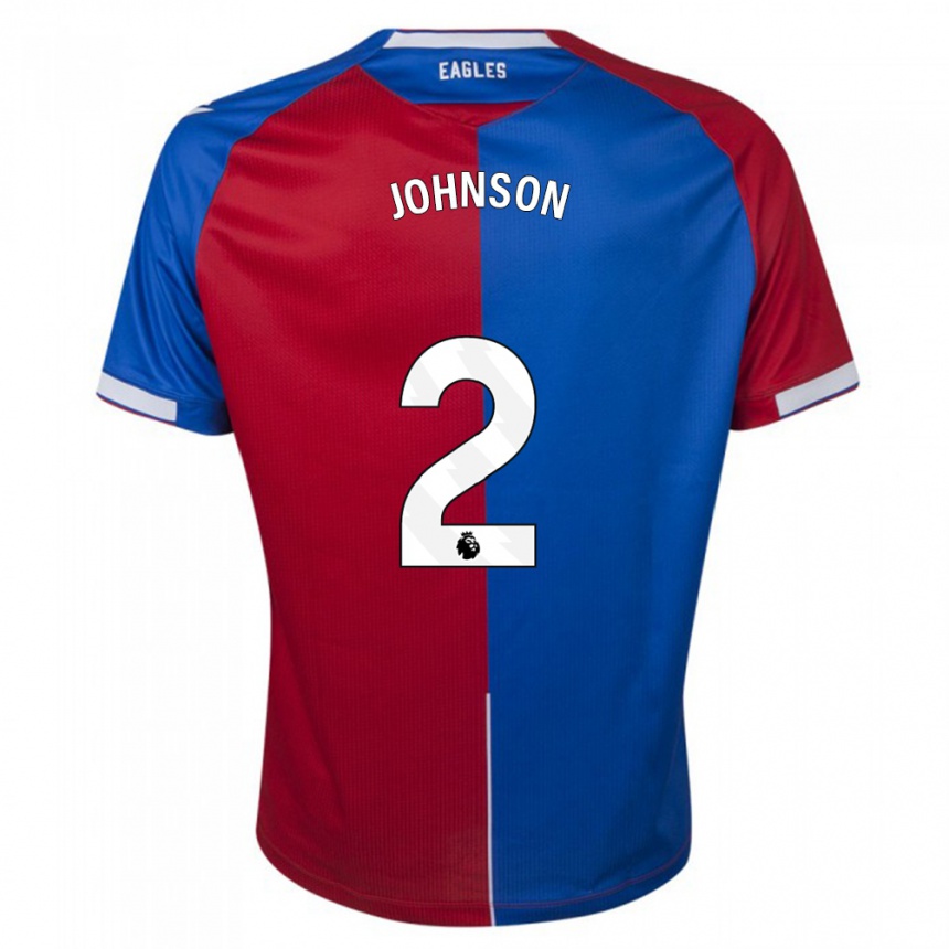 Hombre Fútbol Camiseta Annabel Johnson #2 Rojo Azul 1ª Equipación 2023/24