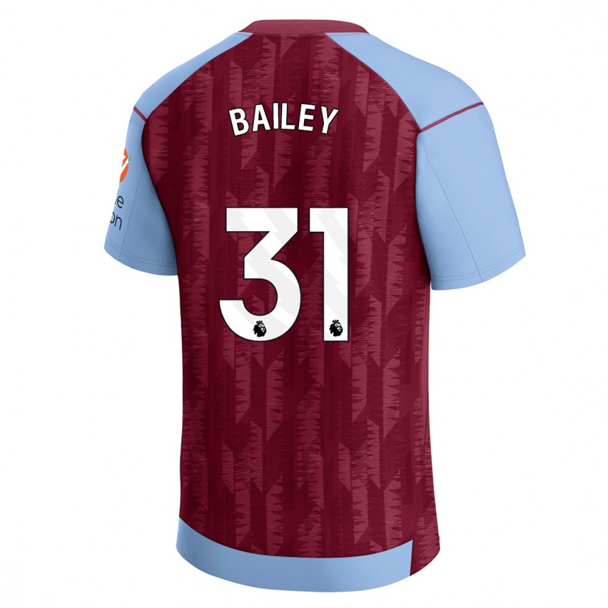 Hombre Fútbol Camiseta Leon Bailey #31 Azul Claro 1ª Equipación 2023/24