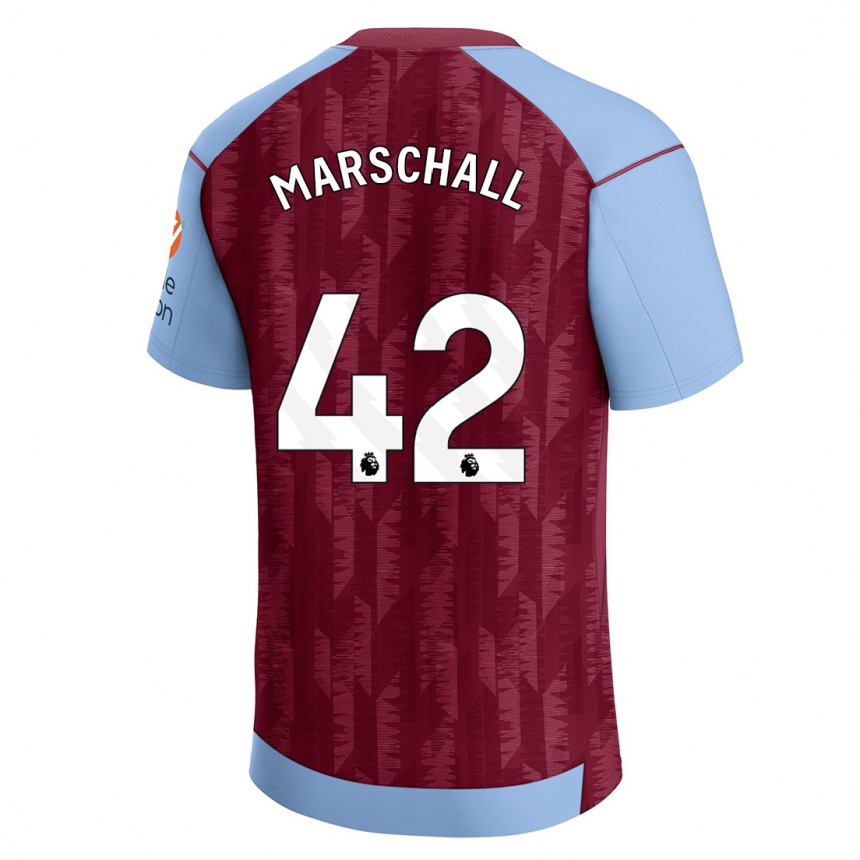 Hombre Fútbol Camiseta Filip Marschall #42 Azul Claro 1ª Equipación 2023/24