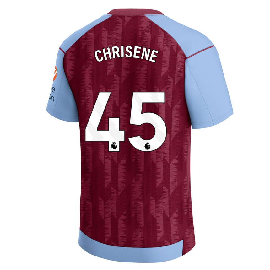 Hombre Fútbol Camiseta Ben Chrisene #45 Azul Claro 1ª Equipación 2023/24