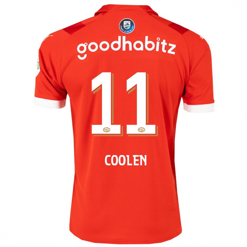 Hombre Fútbol Camiseta Nadia Coolen #11 Rojo 1ª Equipación 2023/24