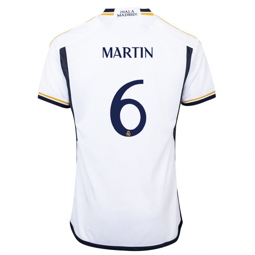 Hombre Fútbol Camiseta Mario Martin #6 Blanco 1ª Equipación 2023/24