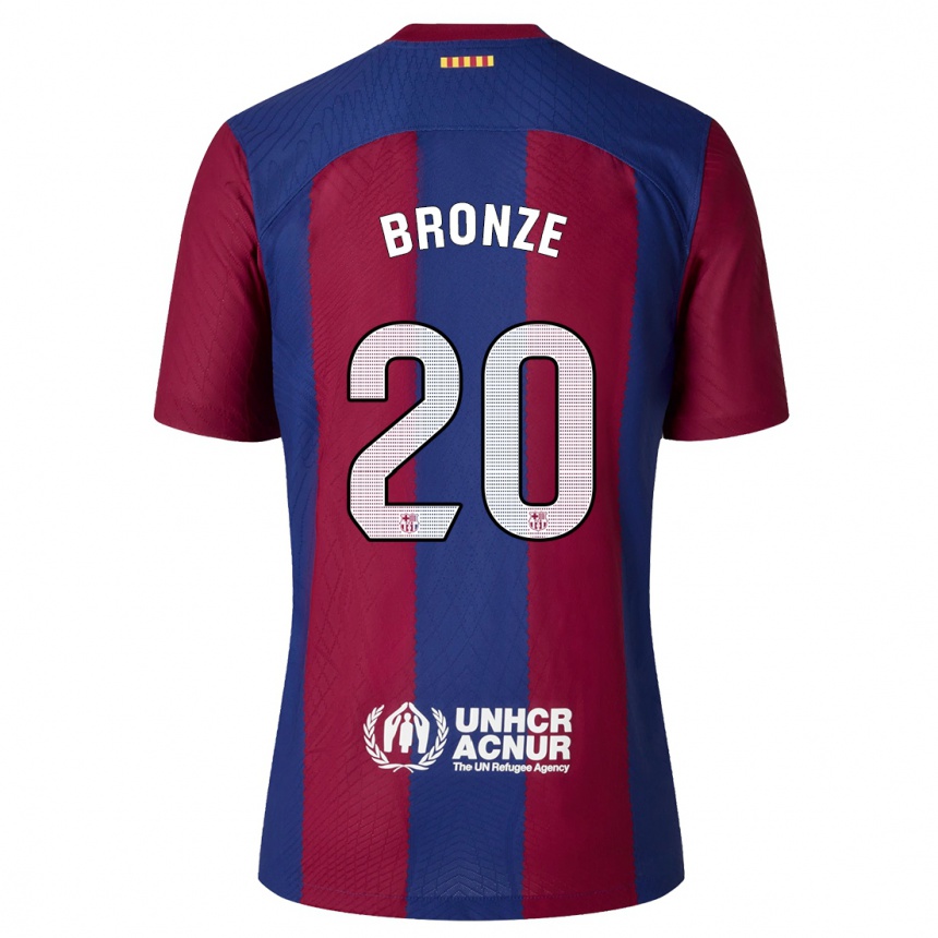 Hombre Fútbol Camiseta Lucy Bronze #20 Rojo Azul 1ª Equipación 2023/24