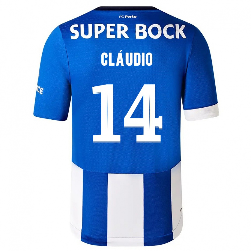 Hombre Fútbol Camiseta Claudio Ramos #14 Azul Blanco 1ª Equipación 2023/24