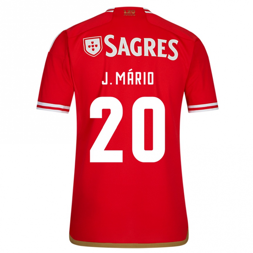 Hombre Fútbol Camiseta Joao Mario #20 Rojo 1ª Equipación 2023/24