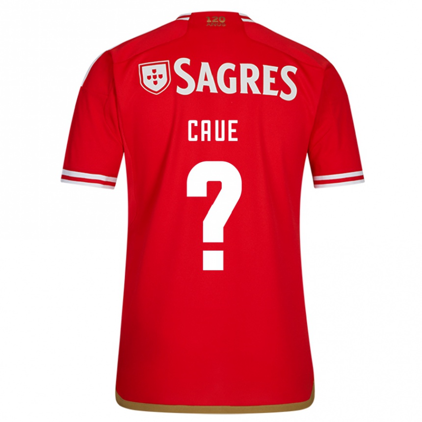 Hombre Fútbol Camiseta Cauê #0 Rojo 1ª Equipación 2023/24