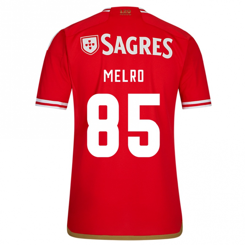 Hombre Fútbol Camiseta José Melro #85 Rojo 1ª Equipación 2023/24