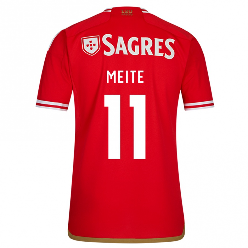 Hombre Fútbol Camiseta Soualiho Meite #11 Rojo 1ª Equipación 2023/24